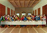Leonardo da Vinci the picture of the last supper painting